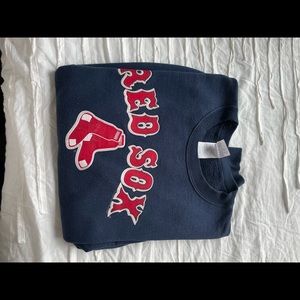 Red Sox Navy crewneck sweatshirt size L